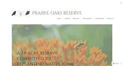 Desktop Screenshot of prairieoaks.org